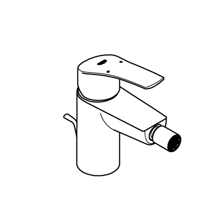 Смеситель для биде с донным клапаном Grohe Eurosmart New 32929 003 (32929003) хром